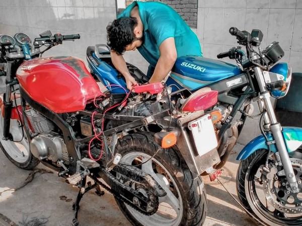motorcycle repair